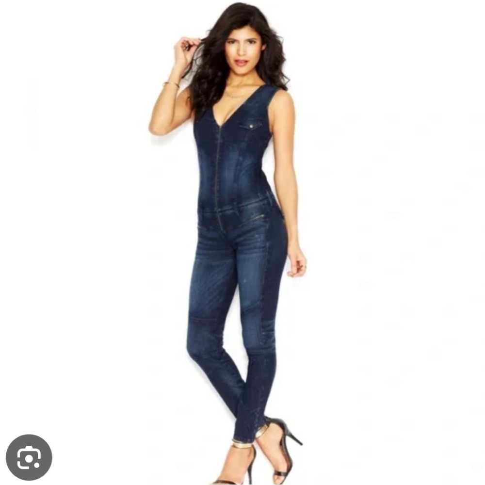 G by Guess Dark Blue Women's Overalls